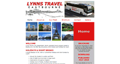 Desktop Screenshot of lynnstravel.co.uk